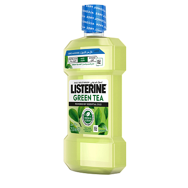 Купить Listerine 250 мл ополаскиватель для полости рта зеленый чай