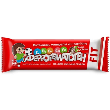 Купить Феррогематоген FIT 50 г пастилки жевательные