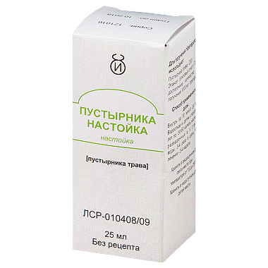 Купить Пустырник настойка фл 25мл (Ивановская фф)
