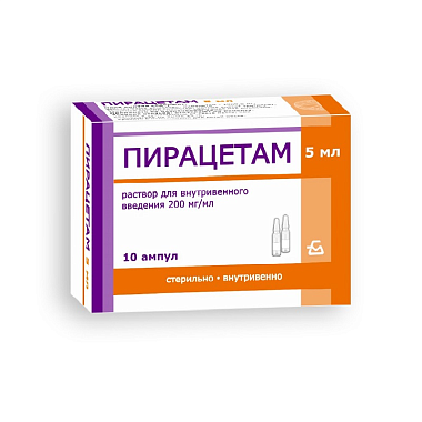 Купить Пирацетам 20 % 5 мл 10 шт раствор для внутривенного введения