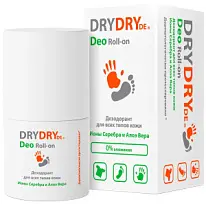 Купить: Drydry de deo 50 мл дезодорант с ионами серебра и алоэ вера