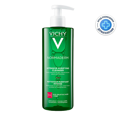 Купить Vichy Normaderm Phytosolution 400 мл гель очищающий для умывания