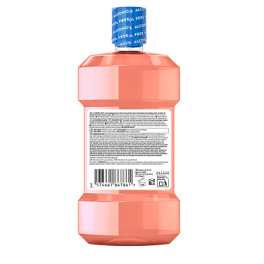 Купить Listerine Детский 250 мл ополаскиватель для полости рта для детей Smart Rinse ягодная свежесть