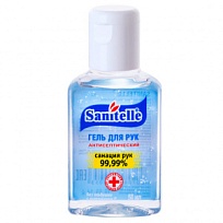 Купить: Sanitelle 50 мл гель для рук антисептический без отдушки с витамином Е