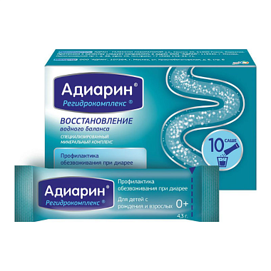 Купить Адиарин Регидрокомплекс 10 шт порции для раствора в саше