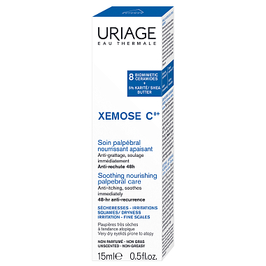 Купить Uriage Xemose С8+ 15 мл уход для контура глаз успокаивающий