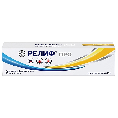 Купить Релиф Про 10 г  крем ректальный