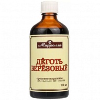 Купить: Mirrolla Деготь березовый 100 мл средство наружное