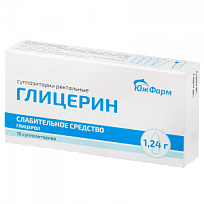 Купить: Глицерин 1,24 г 10 шт суппозитории ректальные для детей