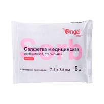 Купить: Эверс Мед 7,5 см X 7,5 см 5 шт салфетки стерильные нетканная основа