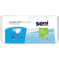 Купить: Seni Super Classic 30 шт подгузники размер M