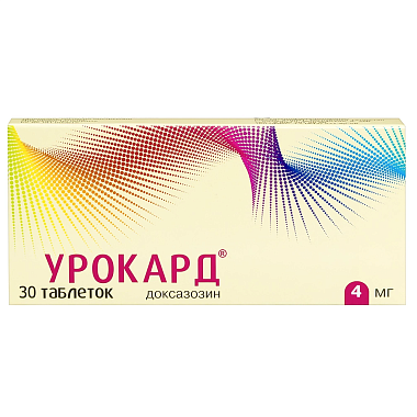 Купить Урокард 4 мг 30 шт таблетки