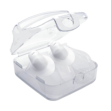 Купить Chicco 2 шт накладки на соски силиконовые защитные размер M/L