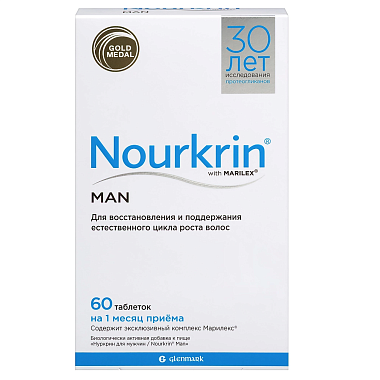 Купить Нуркрин 60 шт таблетки для мужчин