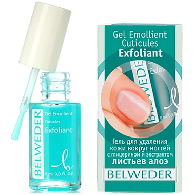 Купить Belweder 8 мл гель для удаления кутикулы алоэ-глицерин