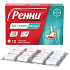 Купить Ренни 12 шт жевательные таблетки мята