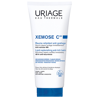 Купить Uriage Xemose С8+ 200 мл бальзам успокаивающий липидовосстанавливающий с церамидами туба