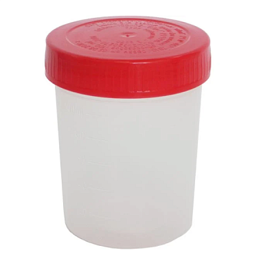 Купить Контейнер 100 мл для сбора биоматериалов стерильный