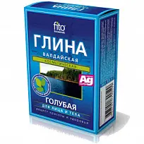 Купить: Глина Валдайская 100 г порошок голубая