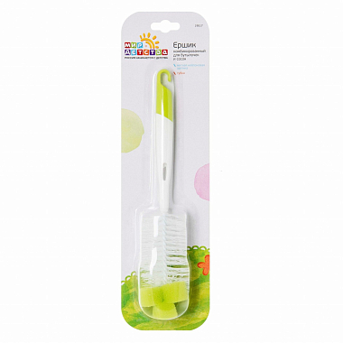 Купить Мир Детства 1 шт ершик комбинированный для бутылочек и сосок