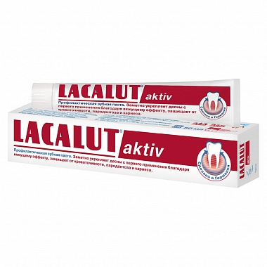 Купить Lacalut Activ зубная паста 50мл