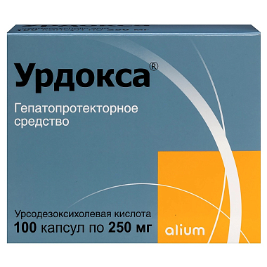 Купить Урдокса 250 мг 100 шт капсулы