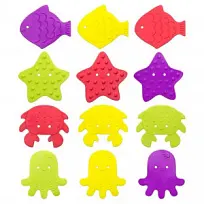 Купить: ROXY KIDS коврик д/ванной антискользящие 12шт