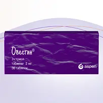 Купить: Овестин 2 мг 30 шт таблетки
