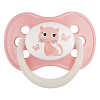 Купить Canpol babies animals 1 шт соска-пустышка латексная 0-6 мес цвет розовый
