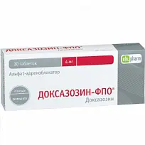 Купить: Доксазозин-ФПО 4 мг 30 шт таблетки
