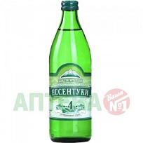 Купить: Ессентуки №4 0,5 л вода лечебно-столовая газированная стекло