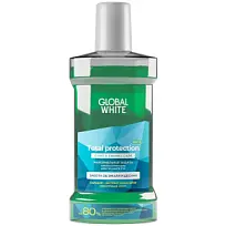 Купить: Global White Total Protection 300 мл ополаскиватель для полости рта