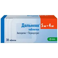 Купить: Дальнева 5 мг + 4 мг 30 шт таблетки