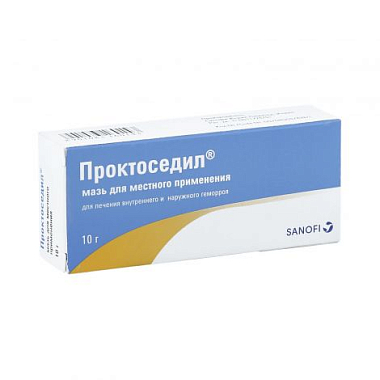 Купить Проктоседил мазь для местного применения 10г