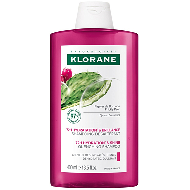 Купить Klorane Hydration & Shine 400 мл шампунь увлажняющий с опунцией