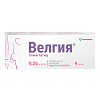 Купить Велгия 0,25 мг/доза 1,5 мл 1 шт раствор для подкожного введения шприц-ручка + иглы 5 шт