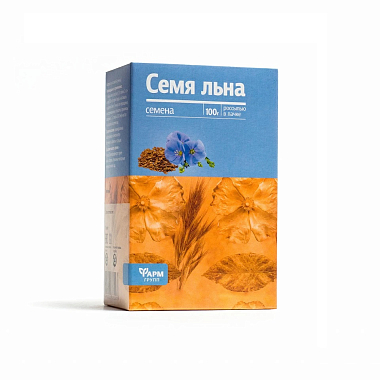 Купить Лен семена 100 г пачка