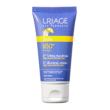 Купить Uriage Bebe Первый минеральный крем SPF50+, 50мл