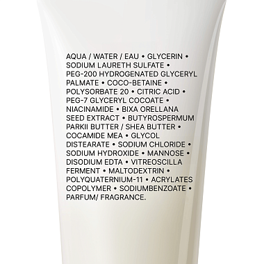 Купить La Roche-Posay Effaclar H Iso-Biome 200 мл крем-гель успокаивающий очищающий  для лица против прыщей от сухости и забитых пор с маслом ши ниацинамидом