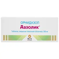Купить: Дазолик 500 мг 10 шт таблетки покрытые оболочкой