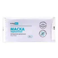 Купить: Evers Med 5 шт маска медицинская нестерильная одноразовая