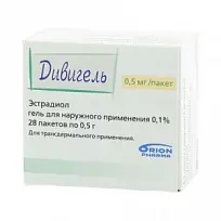 Купить: Дивигель 0,1% 0,5 г 28 шт гель трансдермальный