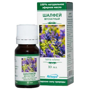 Купить Шалфей мускатный 10 мл масло эфирное