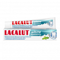 Купить: Lacalut White Alpenminze зубная паста 75мл