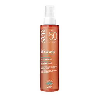 Купить SVR Sun Secure Dry SPF 50 200 мл масло сухое безопасное солнце
