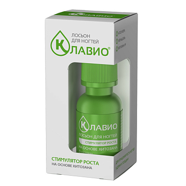 Купить Клавио 20 мл лосьон для ухода за ногтями симулятор роста