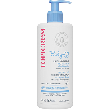 Купить Topicrem Baby 500 мл молочко увлажняющее защитное
