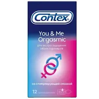 Купить: Contex You&Me Orgasmic 12 шт презервативы