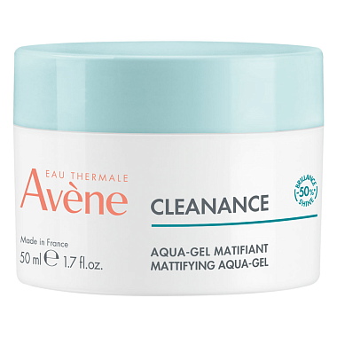 Купить Avene Cleanance 50 мл аква-гель матирующий для жирной и проблемной кожи