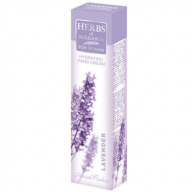Купить Herbs of Bulgaria Lavender крем для рук 75мл увлажнящий